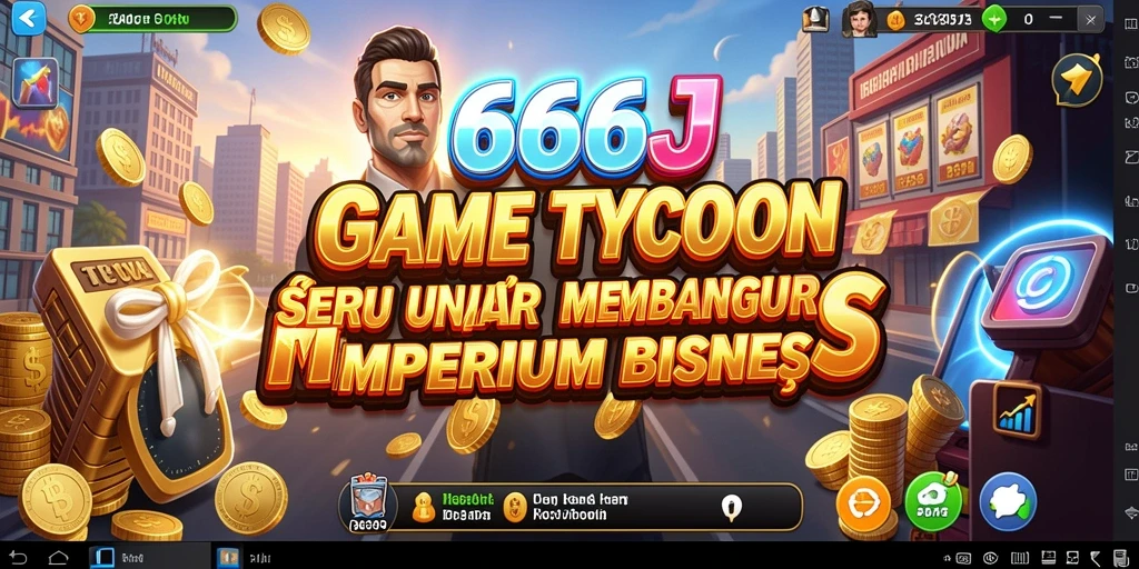 Tampilan gameplay menarik dari dunia Tycoon di 666J.