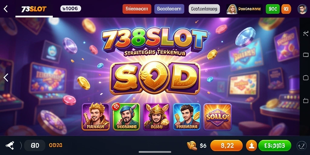 Tampilan gameplay menarik di 738SLOT dengan slot strategis.