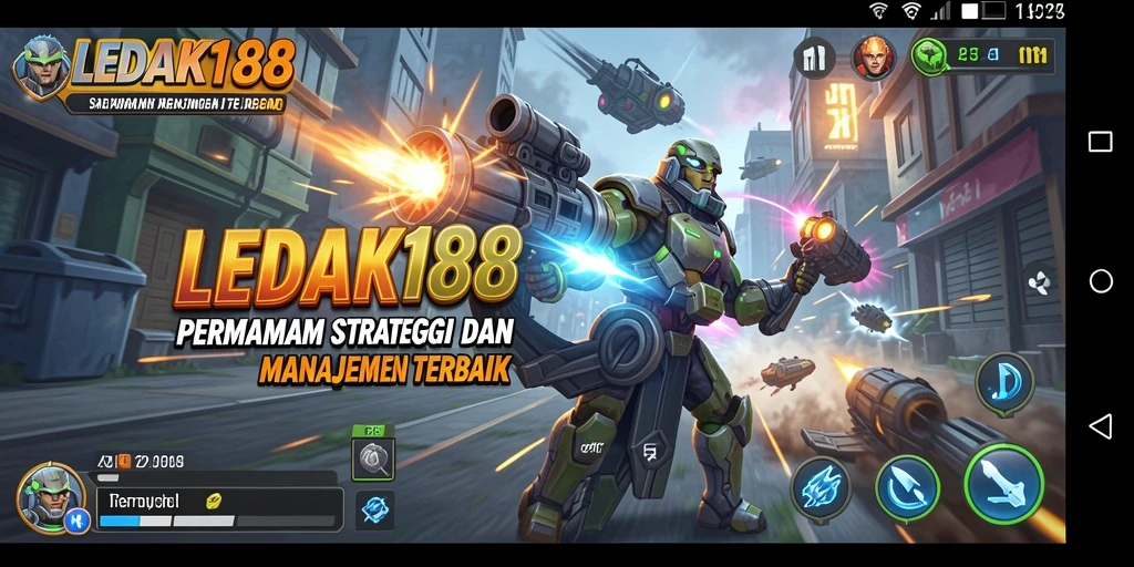 Tampilan gameplay seru dan strategis dari LEDAK188.
