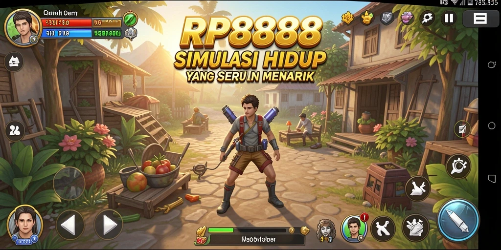 Tampilan gameplay RP8888 yang menarik dan interaktif.